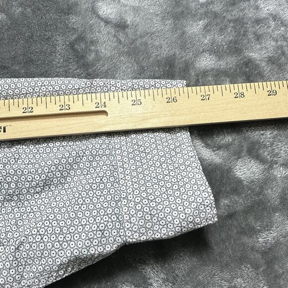 Gap Button Down‎ Shirt Mens XL White/Blue Slim Fit Collared Geometric Print - Picture 8 of 9